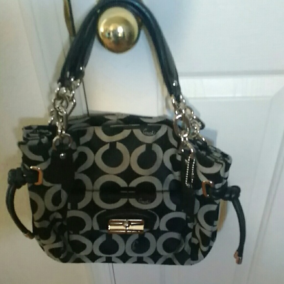 Coach Logo Handbag - Picture 1 of 4